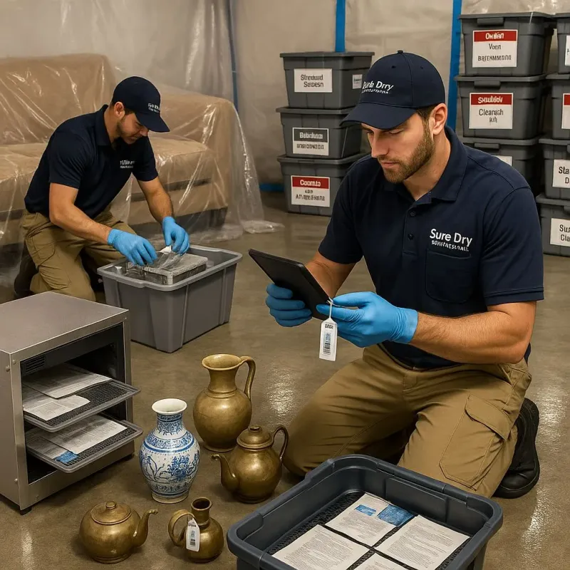 Content Protection and Restoration process in Aledo, TX
