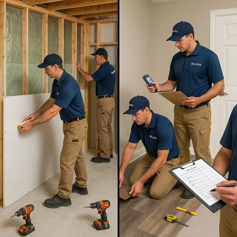Repairs and Reconstruction process in Aledo, TX